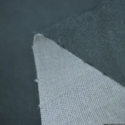 Tissu suédine anthracite pour siège automobile et ameublement