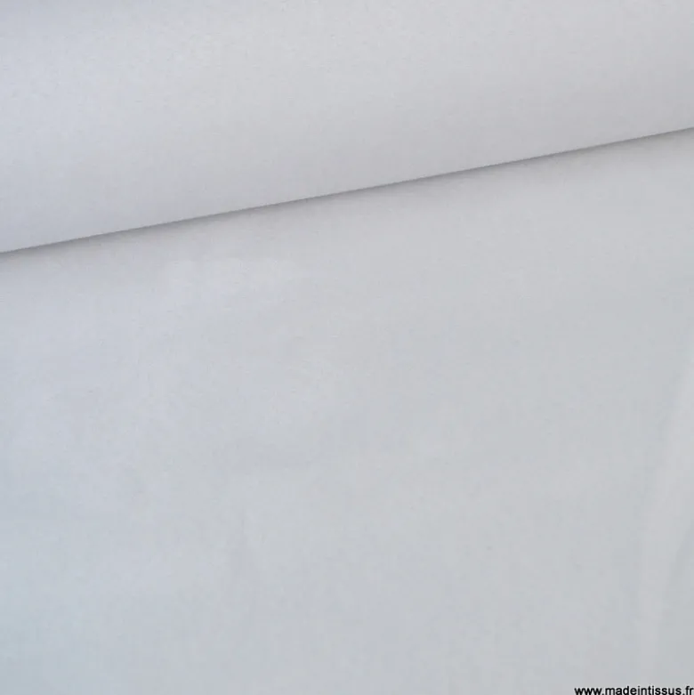 Tissu suédine gris clair pour siège automobile et ameublement