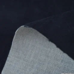 Tissu suédine noir pour siège automobile et ameublement