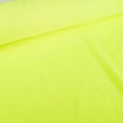 Tissu sweat molleton américain Jaune fluo - Largeur 190 cm