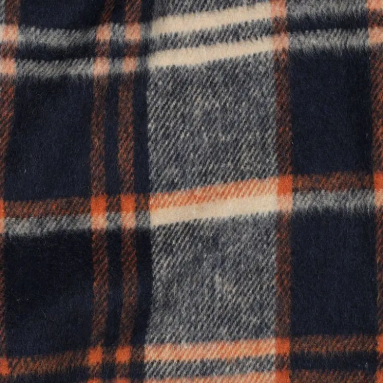 Tissu Tartan Écossais Loch Ness – Bleu marine