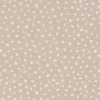 Tissu toile aspect lin motifs coeurs fond lin - OEKO TEX