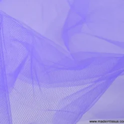 Tissu Tulle souple robe de mariée Violet en 3.00m de large .