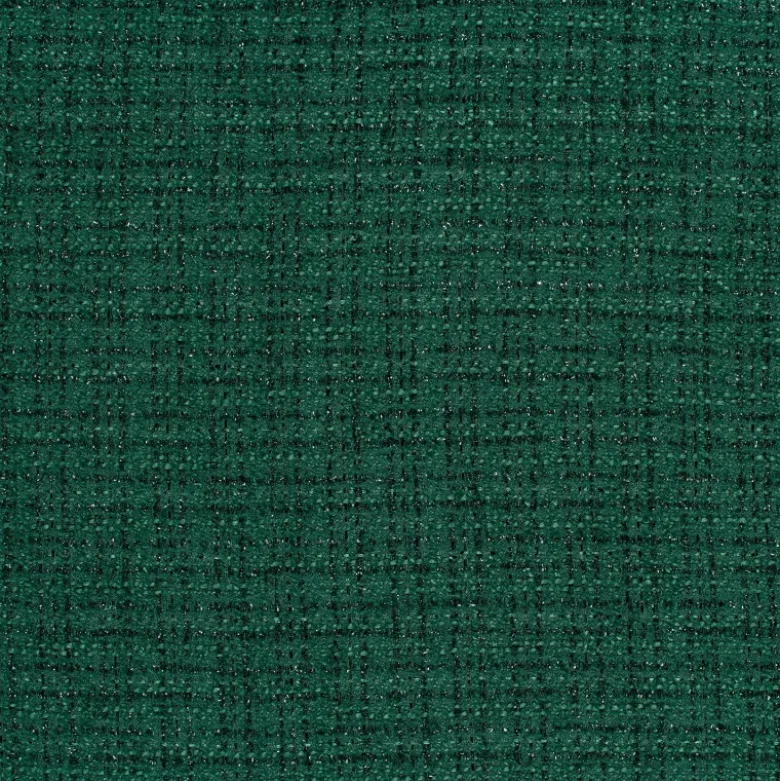 Tissu tweed effet lurex vert sapin - Imani