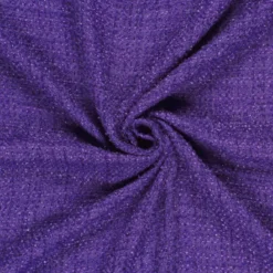 Tissu tweed effet lurex violet - Imani