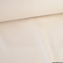 Tissu Velours cotelé 500 raies coloris Lin - OEKO TEX