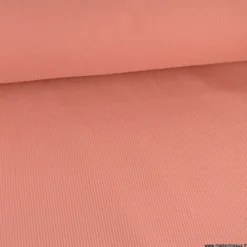 Tissu Velours cotelé 500 raies coloris Paprika - OEKO TEX