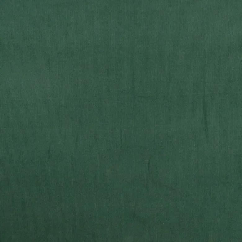 Tissu velours côtelé milleraies coton vert bouteille