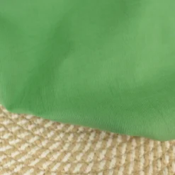 Tissu velours côtelé milleraies coton vert feuille -oeko tex
