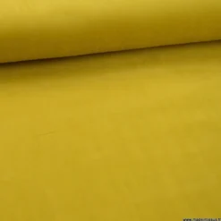 Tissu velours côtelé milleraies Moutarde