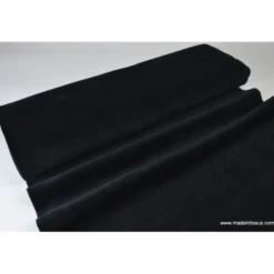 Tissu velours côtelé milleraies coton noir