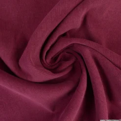Tissu velours côtelé milleraies coton Prune