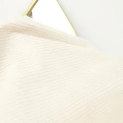 Tissu Velours côtelé Stretch Blanc cassé milk - oeko tex