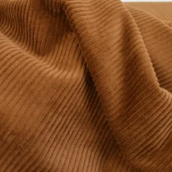 Tissu Velours côtelé Stretch Caramel - oeko tex