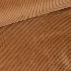 Tissu Velours côtelé Stretch Caramel - oeko tex