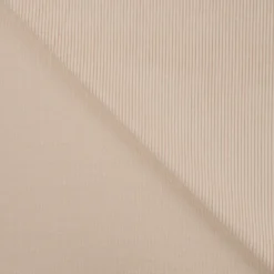 Tissu Velours côtelé washé Crème - oeko tex