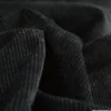 Tissu Velours côtelé washé Noir - oeko tex
