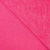 Tissu Velours côtelé washé Rose Fuchsia - oeko tex