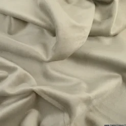 Tissu velours d'ameublement coloris Beige