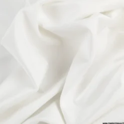 Tissu velours d'ameublement coloris Blanc