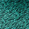 Tissu Velours dévoré zèbre - Pétrole