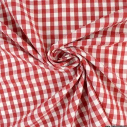 Tissu Vichy certifié contact alimentaire