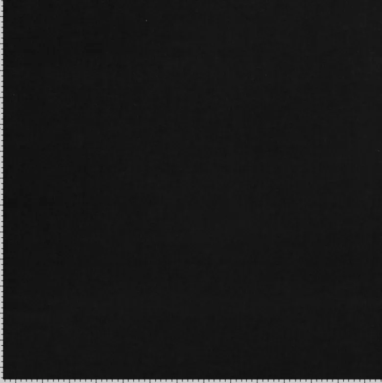 Tissu viscose et lin coloris Noir – Souple et élégant