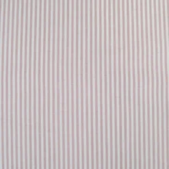 Tissu viscose mélangée à rayures vieux rose et blanc