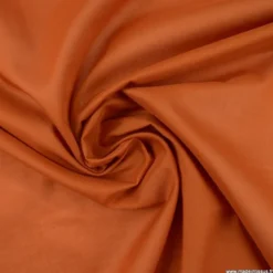 Tissu Voile de coton Brique - Bio & OEKO TEX standard 100