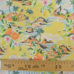 Tissu voile de coton Dolce Vita tropicale