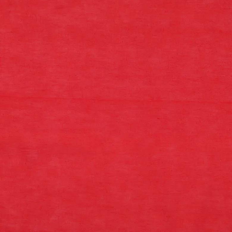 Tissu Voile de coton Rouge - Bio & OEKO TEX standard 100