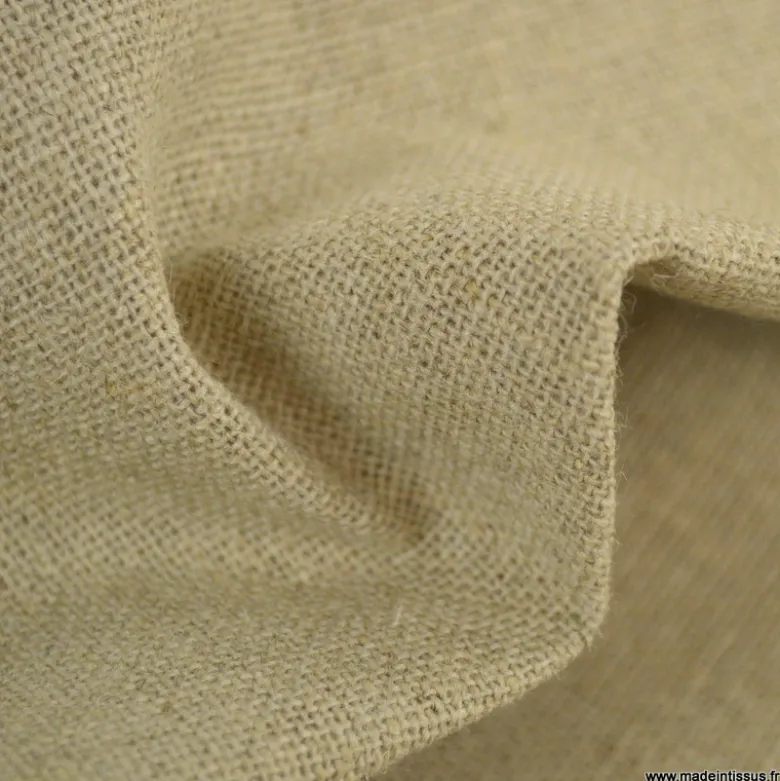 Toile à couche boulanger lin 60cm made in France