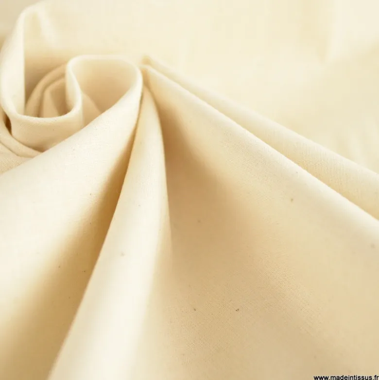 Toile à draps grande largeur Ecru - Fais dodo