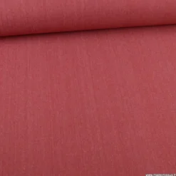 Toile lourde Vercors aspect rustique coloris Rouge