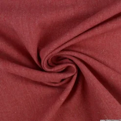 Toile lourde Vercors aspect rustique coloris Rouge