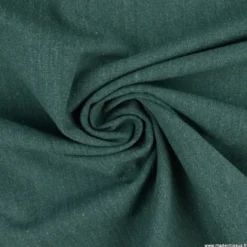 Toile lourde Vercors aspect rustique coloris vert sapin