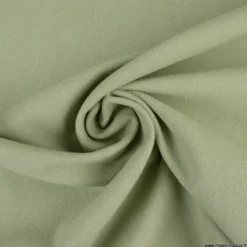Toile lourde Vercors aspect rustique coloris vert wasabi