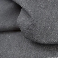 Toile lourde Vercors aspect rustique coloris gris ardoise