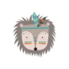 Transfert textile Thermocollant motifs animal et plumes