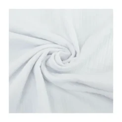 Triple gaze de coton Blanc Optique - OEKO TEX