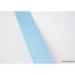 Velcro 20mm male + femelle bleu clair