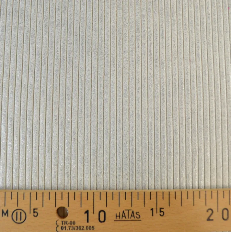 Velours grosses côtes d'ameublement Huggy - Silver