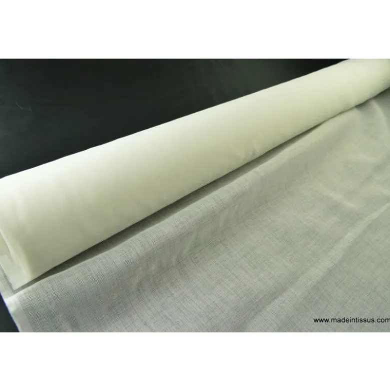 Voile résille ivoire Gerbera pour robe de mariée